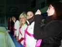 Катание на коньках, участницы конкурса Бриллиантовая невеста 2007 Казань