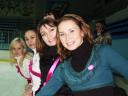 Катание на коньках, участницы конкурса Бриллиантовая невеста 2007 Казань
